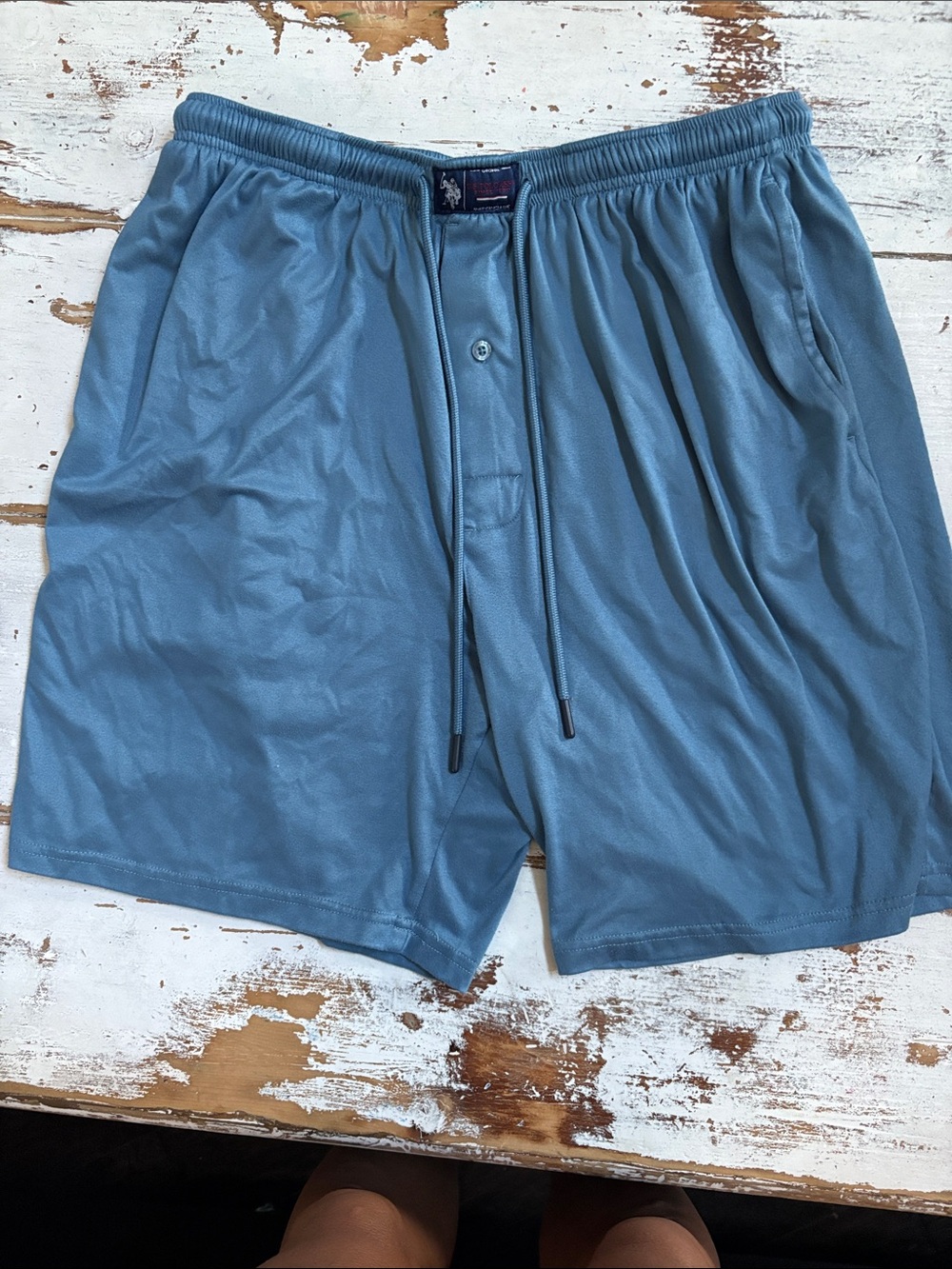 U.S. Polo Assn. Steel Blue sleepwear Drawstring Shorts size xl